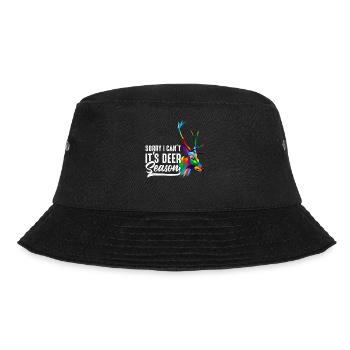 Entschuldigung, ich kann nicht - Bucket Hat - Schwarz - Vorne - Lela (165cm)