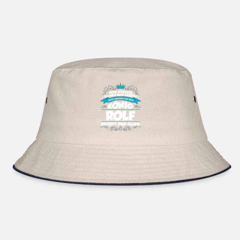 Rolf Name Design Bucket Hat