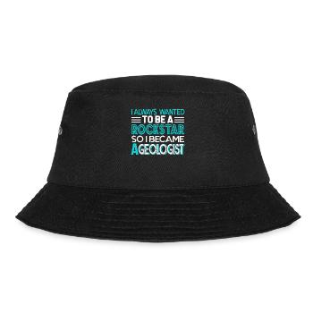Geologist So I Became A Geologist - Bucket Hat - black - Front - Lela (165cm)
