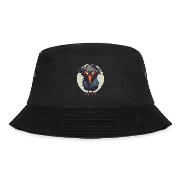 Confused, disheveled little cute bird - Bucket Hat - black - Front - Lela (165cm)