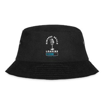 Karaoke Sängerin Singen Karaoke Sänger Musik - Bucket Hat - Schwarz - Vorne - Lela (165cm)