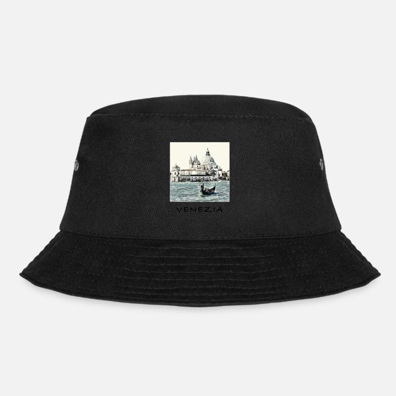 Venezia - Bucket Hat - Schwarz