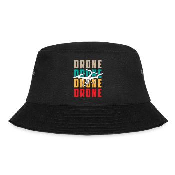 Drone - Bucket Hat - Schwarz - Vorne - Lela (165cm)