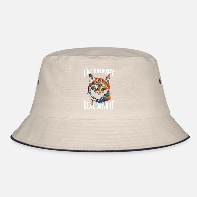 I'm grumpy. Deal with it Bucket Hat