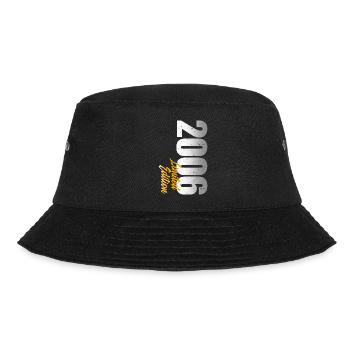 2006 Year of birth 18th birthday - Bucket Hat - black - Front - Lela (165cm)