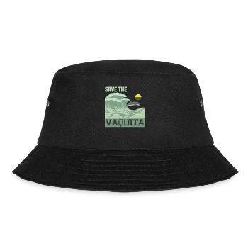 Save the Vaquita Porpoise Cochito - Bucket Hat - black - Front - Lela (165cm)