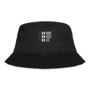 Organ Donor Heart Organ Transplant - Bucket Hat - black - Front - Lela (165cm)