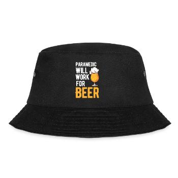 Rettungssanitäter Wird Für Beer Boyfriend Medical - Bucket Hat - Schwarz - Vorne - Lela (165cm)