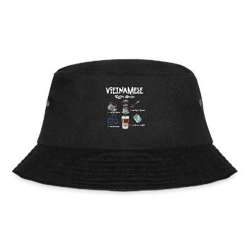 Vietnam Viet café Ca Phe vietnamien I cadeau - Bob - noir - Devant - Lela (165cm)