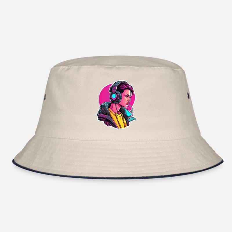 Kopfhörer / Audio / Musik / Klang / Studio / cool Bucket Hat