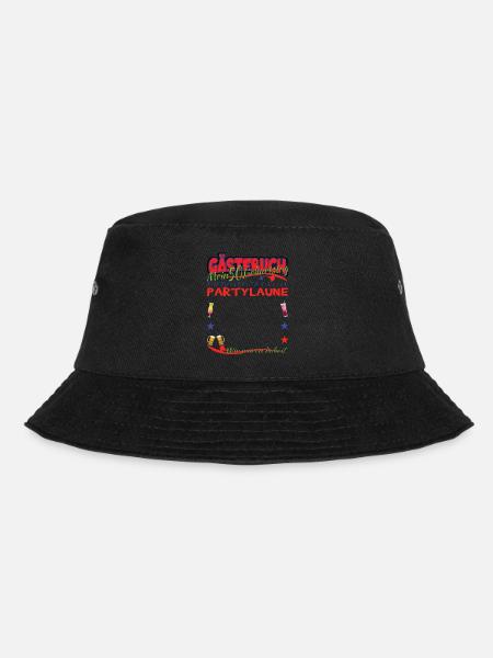 50. Geburtstag Frau & Mann Gästebuch - Bucket Hat - Schwarz