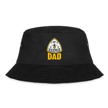 Bee Father Honey Beekeeper Father Beekeeper - Bucket Hat - black - Front - Lela (165cm)
