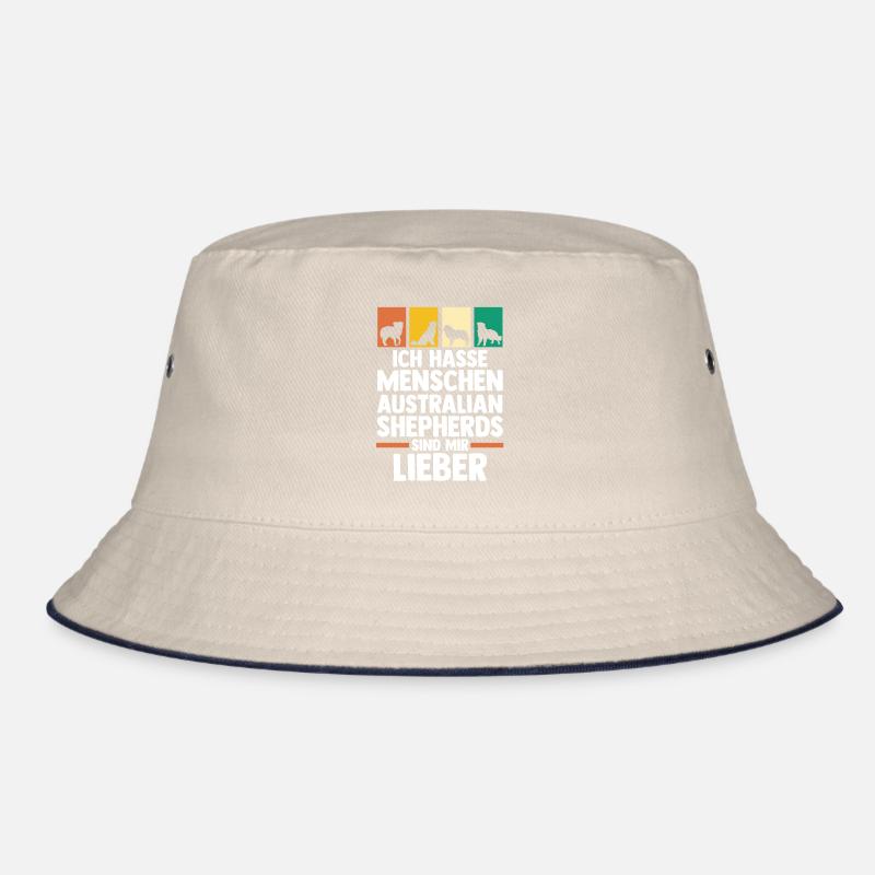 Australian Shepherd Hund Aussie Bucket Hat