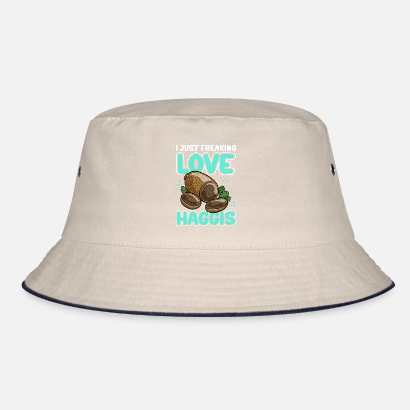 Haggis Scottish Dish Gift Bucket Hat
