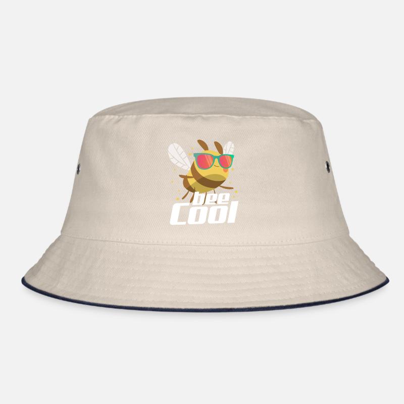 Bee Cool Funny Beekeeper Apiarist Bee Hive Manager Bucket Hat