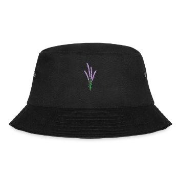 beautiful flower lavender plant - Bucket Hat - black - Front - Lela (165cm)