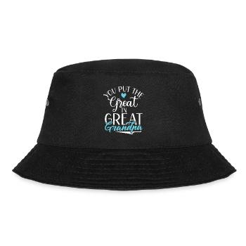 Great Grandpa Gifts - Bucket Hat - Schwarz - Vorne - Lela (165cm)