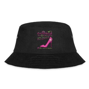 60. Geburtstag Frau & Mann Gästebuch - Bucket Hat - Schwarz - Vorne - Lela (165cm)