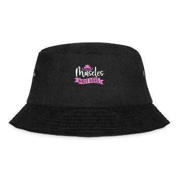 Massagetherapeuten Therapie Masseuse Wertschätzung - Bucket Hat - Schwarz - Vorne - Lela (165cm)