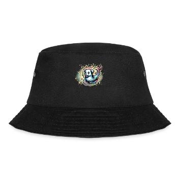 Paranormal Investigator Ghost Halloween Evp Haunte - Bucket Hat - black - Front - Lela (165cm)