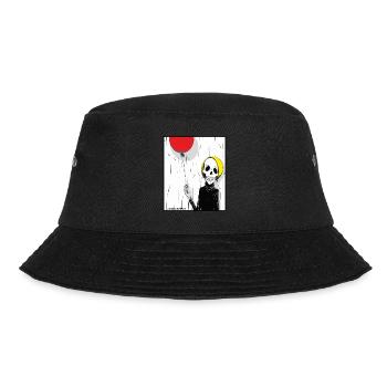 Ballon et squelette - Bob - noir - Devant - Lela (165cm)