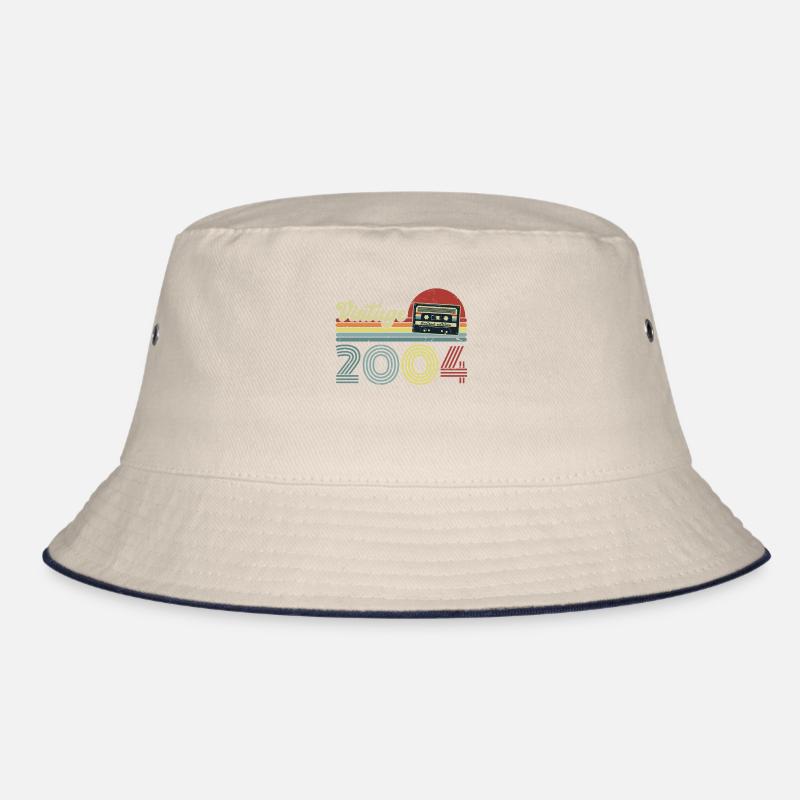 Vintage 2004 Vintage Birthday Retro Bucket Hat