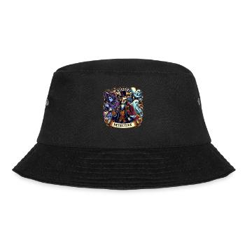 Paranormal Investigator Ghost Halloween Evp Haunte - Bucket Hat - black - Front - Lela (165cm)