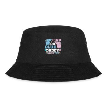 Pink Or Blue Daddy Loves You Sex - Bucket Hat - black - Front - Lela (165cm)