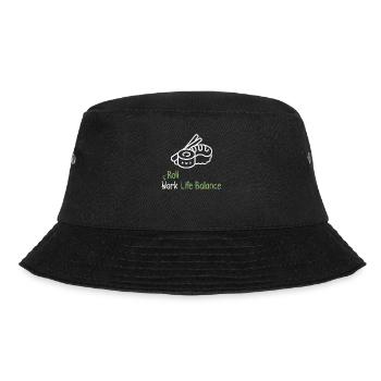 Roll Work Life Balance - Sushi Lover - Bucket Hat - black - Front - Lela (165cm)