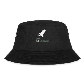 Soar Work Life Balance – Hawk - Bucket Hat - black - Front - Lela (165cm)