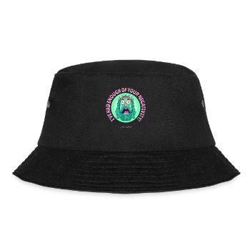 Enough of your negativity! - Bucket Hat - black - Front - Lela (165cm)