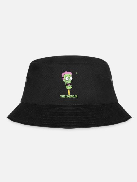 Das ist genial: Ein schlauer Zombie Bleistift - Bucket Hat - Schwarz