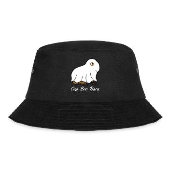 Capybaras Ghost Capybara - Bucket Hat - Schwarz - Vorne - Lela (165cm)