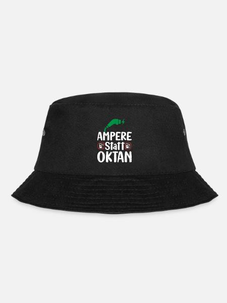 Ampere Statt Oktan - Bucket Hat - Schwarz