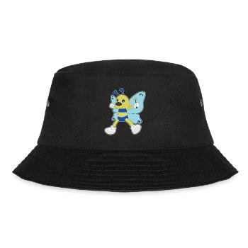 Butterfly Wizard Wand - Bucket Hat - black - Front - Lela (165cm)