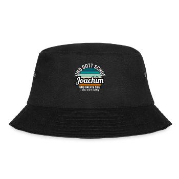 Joachim - Bucket Hat - Schwarz - Vorne - Lela (165cm)