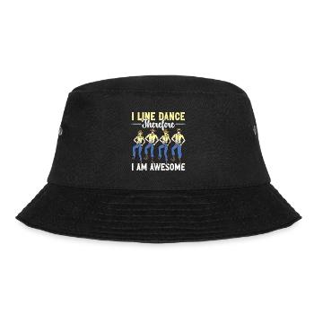 Line Dancing Groupe Line Dance Western Cowboy - Bucket Hat - black - Front - Lela (165cm)