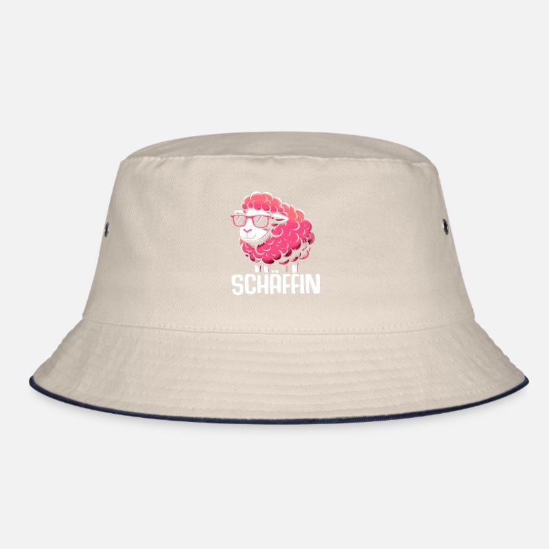 Chef Chefin Schaf Geschenk Schäfin Spruch Bucket Hat