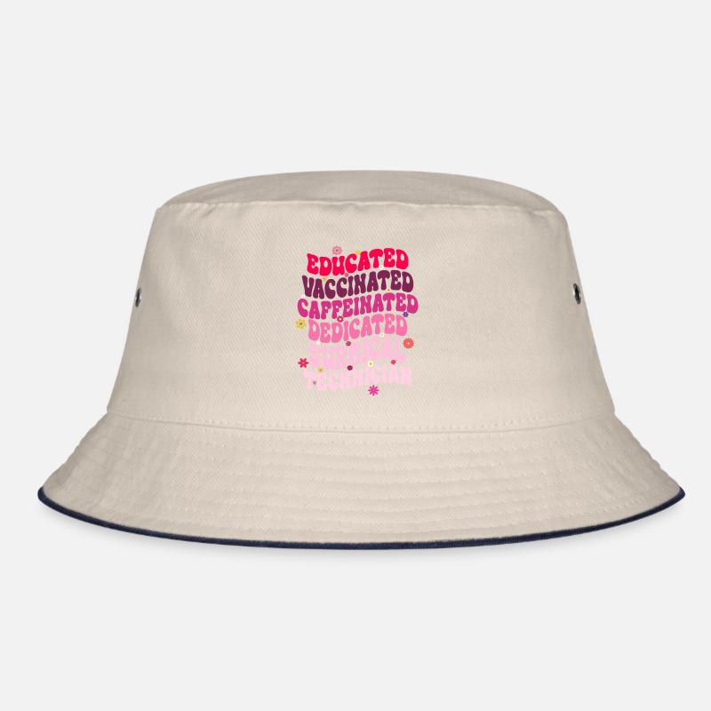 Educated Vaccinated Caffeinated Dedicated Surgical Bob