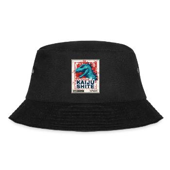 Japonais Kanji Monster Kaiju caca - Bob - noir - Devant - Lela (165cm)