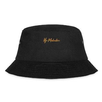 Kfz-Mechaniker Abschluss-Geschenk Kfz-Mechanikerin - Bucket Hat - Schwarz - Vorne - Lela (165cm)