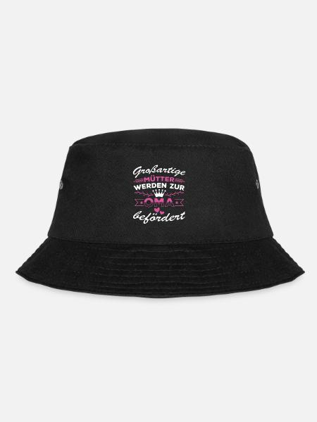 Großartige Mütter werden zur Oma befördert - Bucket Hat - Schwarz