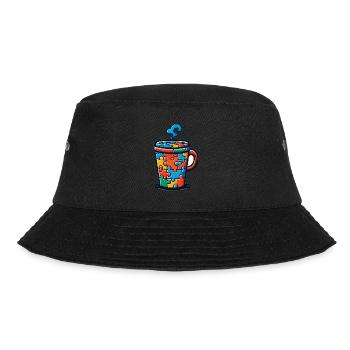 Puzzle Lover Jigzaw Puzzle Board Game Puzzler - Bucket Hat - black - Front - Lela (165cm)