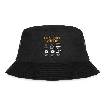 Cellospieler Cellist Musiker Cello - Bucket Hat - Schwarz - Vorne - Lela (165cm)