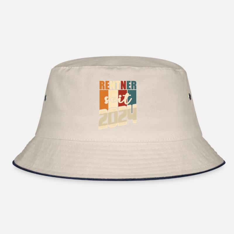 Rente Geschenk 2024 Rentner Ruhestand Spruch Bucket Hat