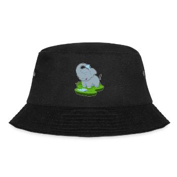 Elephant Water - Bucket Hat - black - Front - Lela (165cm)
