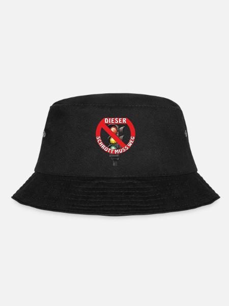 AMPEL SCHROTT MUSS WEG - Bucket Hat - Schwarz