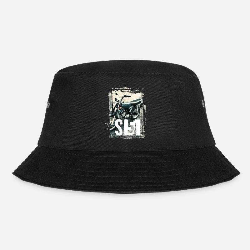 S51 - Grün - Bucket Hat - Schwarz
