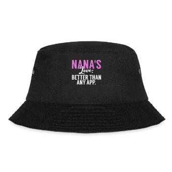 Nana Gifts - Bucket Hat - black - Front - Lela (165cm)