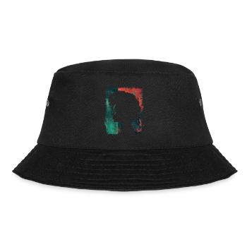 Woman Afro African American African Head Retro - Bucket Hat - black - Front - Lela (165cm)